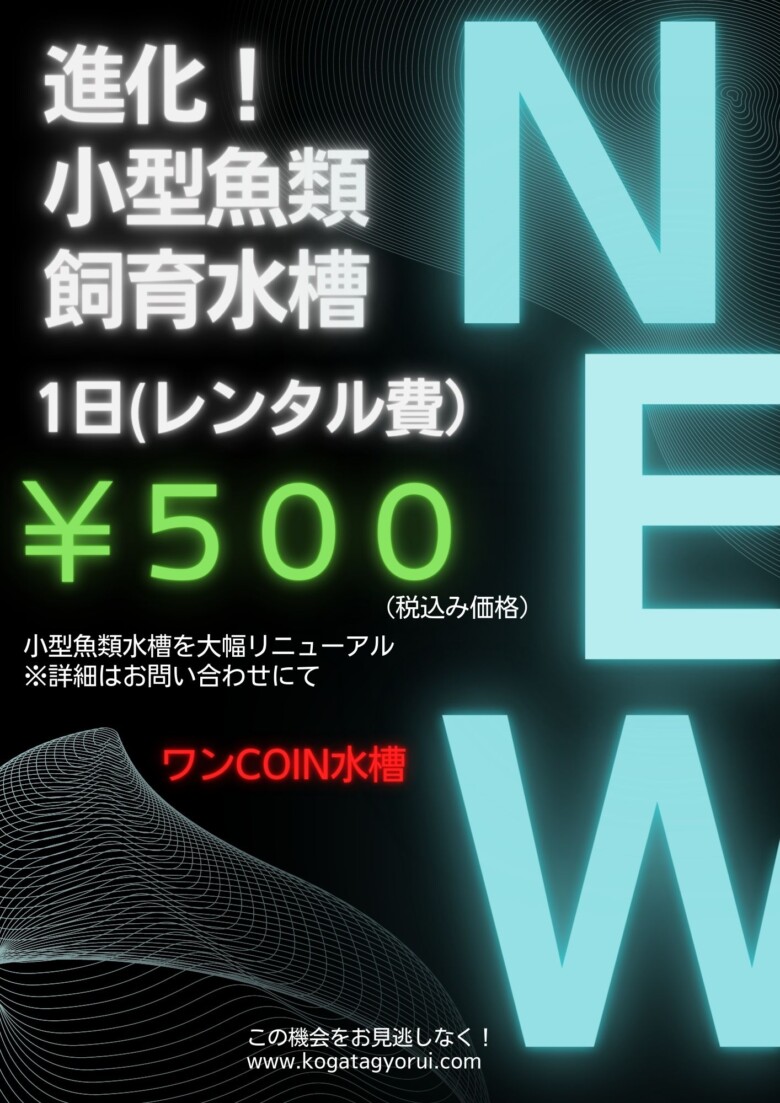 ワンCoin水槽